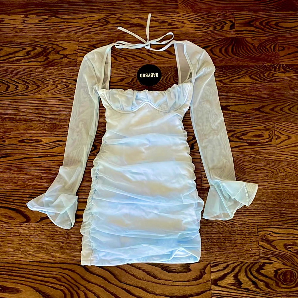 Baby Blue Brea Mini Dress